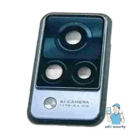 Camera Lens Glass with Frame for Vivo V21 5G Blue